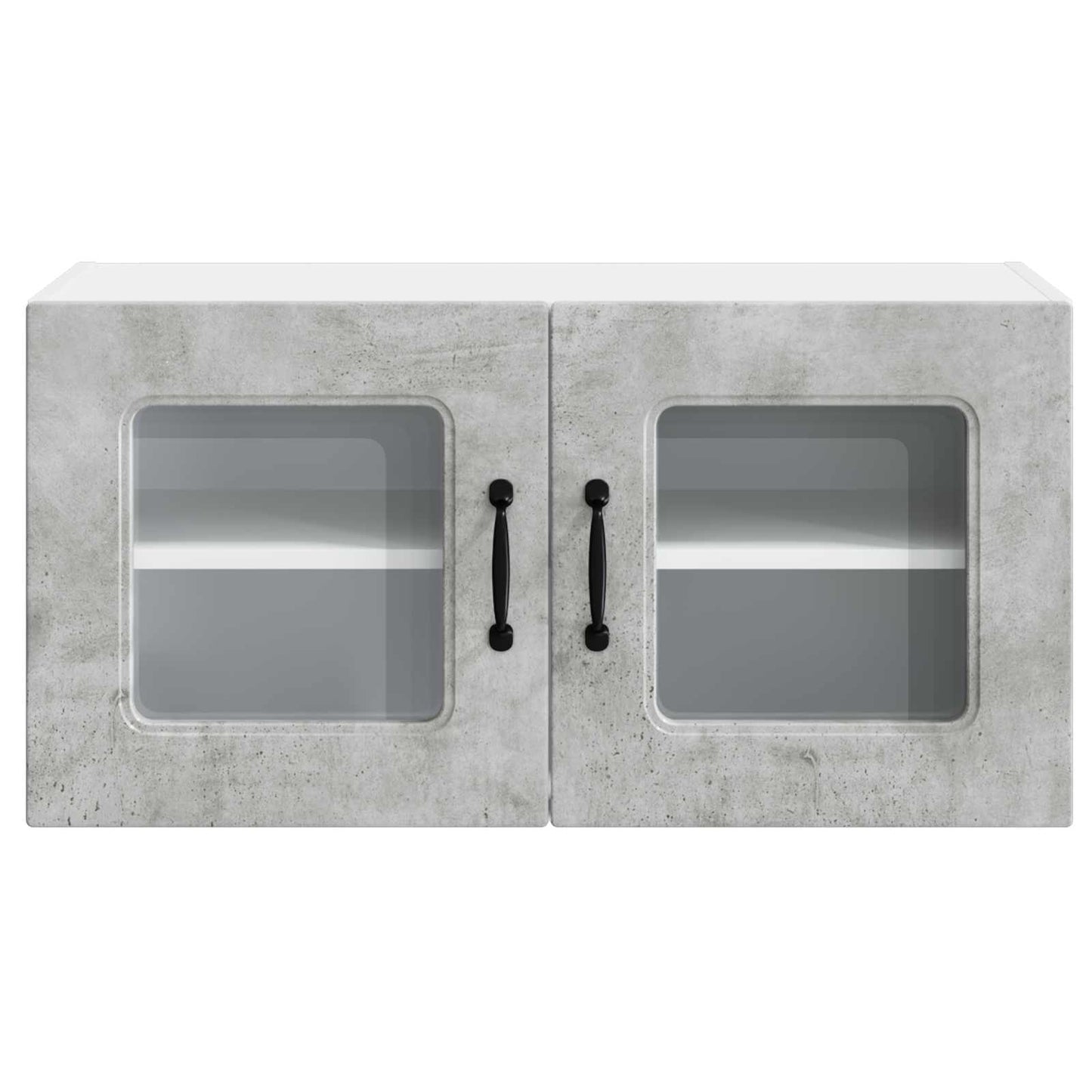 vidaXL Dishwasher Panel Kalmar Concrete Grey 80 x 31 x 40 cm