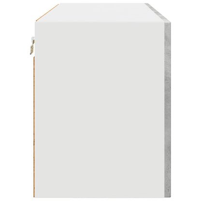 vidaXL Dishwasher Panel Kalmar Concrete Grey 80 x 31 x 40 cm