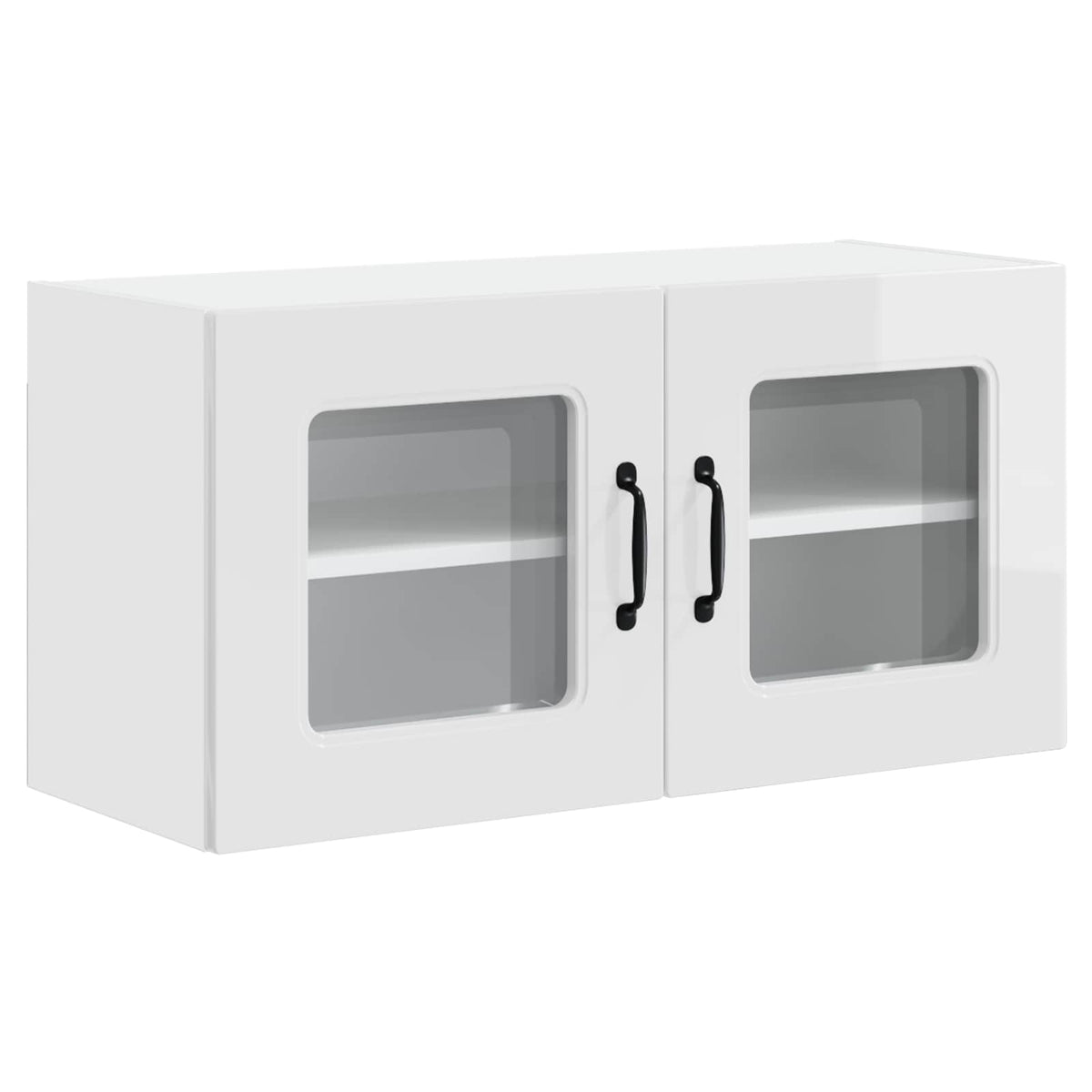 vidaXL Dishwasher Panel Kalmar High Gloss White 80 x 31 x 40 cm