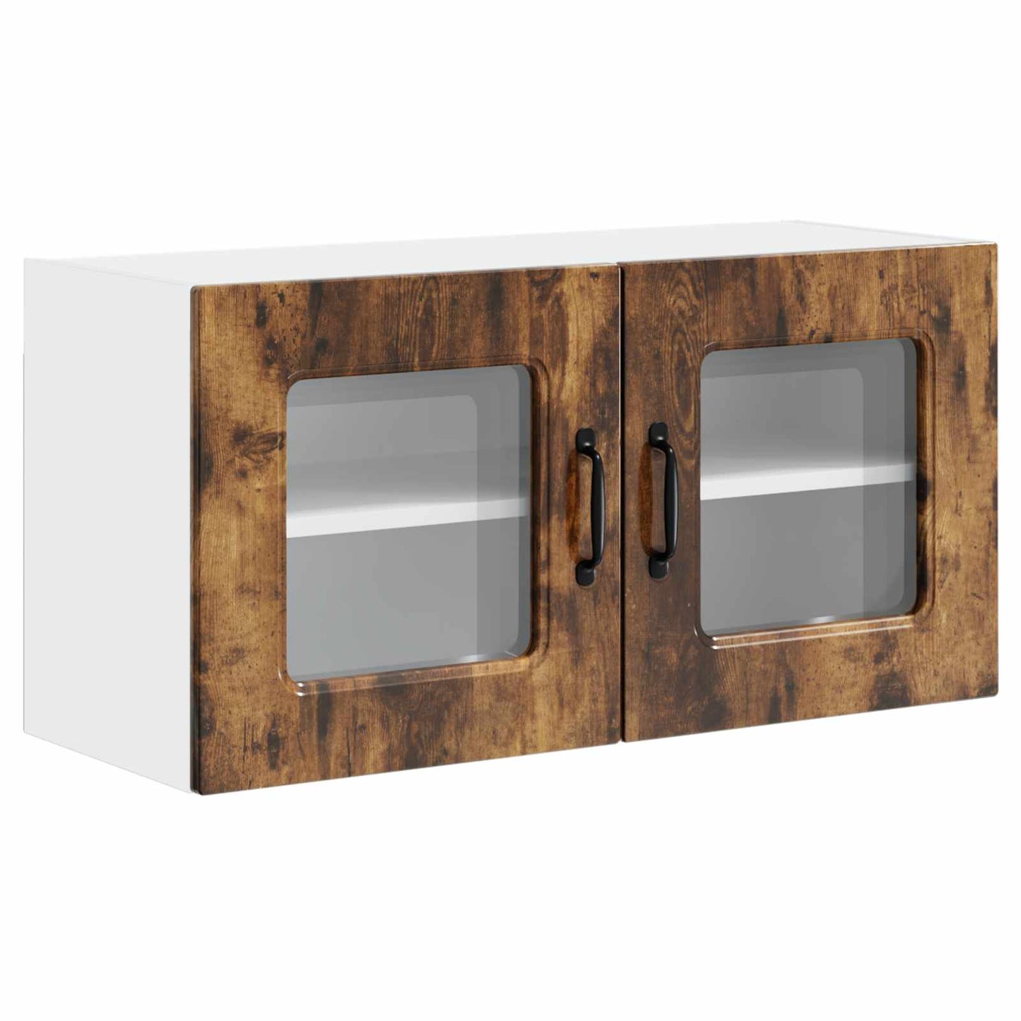 vidaXL Dishwasher Panel Kalmar Smoked Oak 80 x 31 x 40 cm
