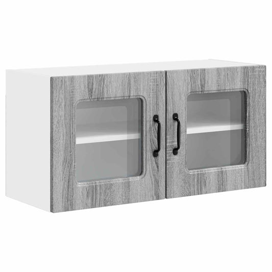 vidaXL Dishwasher Panel Kalmar Grey Sonoma 80 x 31 x 40 cm