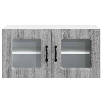 vidaXL Dishwasher Panel Kalmar Grey Sonoma 80 x 31 x 40 cm