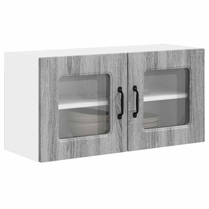vidaXL Dishwasher Panel Kalmar Grey Sonoma 80 x 31 x 40 cm