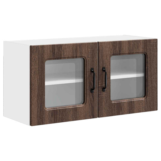 vidaXL Dishwasher Panel Kalmar Brown Oak 80 x 31 x 40 cm