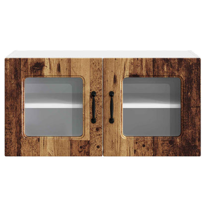 vidaXL Dishwasher Panel Kalmar Old Wood 80 x 31 x 40 cm