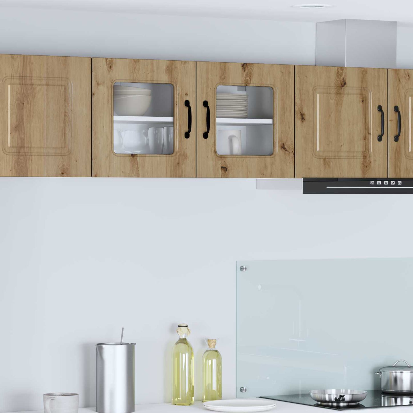 vidaXL Dishwasher Panel Kalmar Artisan Oak 80 x 31 x 40 cm