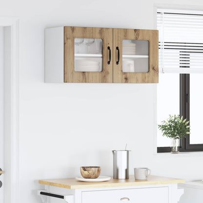vidaXL Dishwasher Panel Kalmar Artisan Oak 80 x 31 x 40 cm