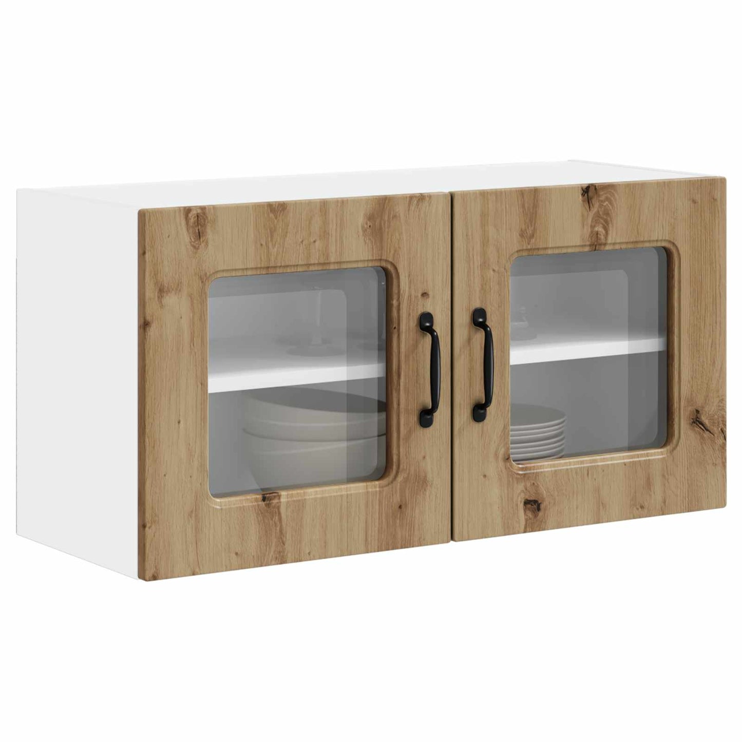 vidaXL Dishwasher Panel Kalmar Artisan Oak 80 x 31 x 40 cm