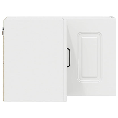 vidaXL Dishwasher Panel Kalmar White 57 x 57 x 40 cm Engineered Wood