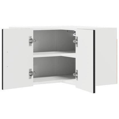 vidaXL Dishwasher Panel Kalmar Black 57 x 57 x 40 cm Engineered Wood