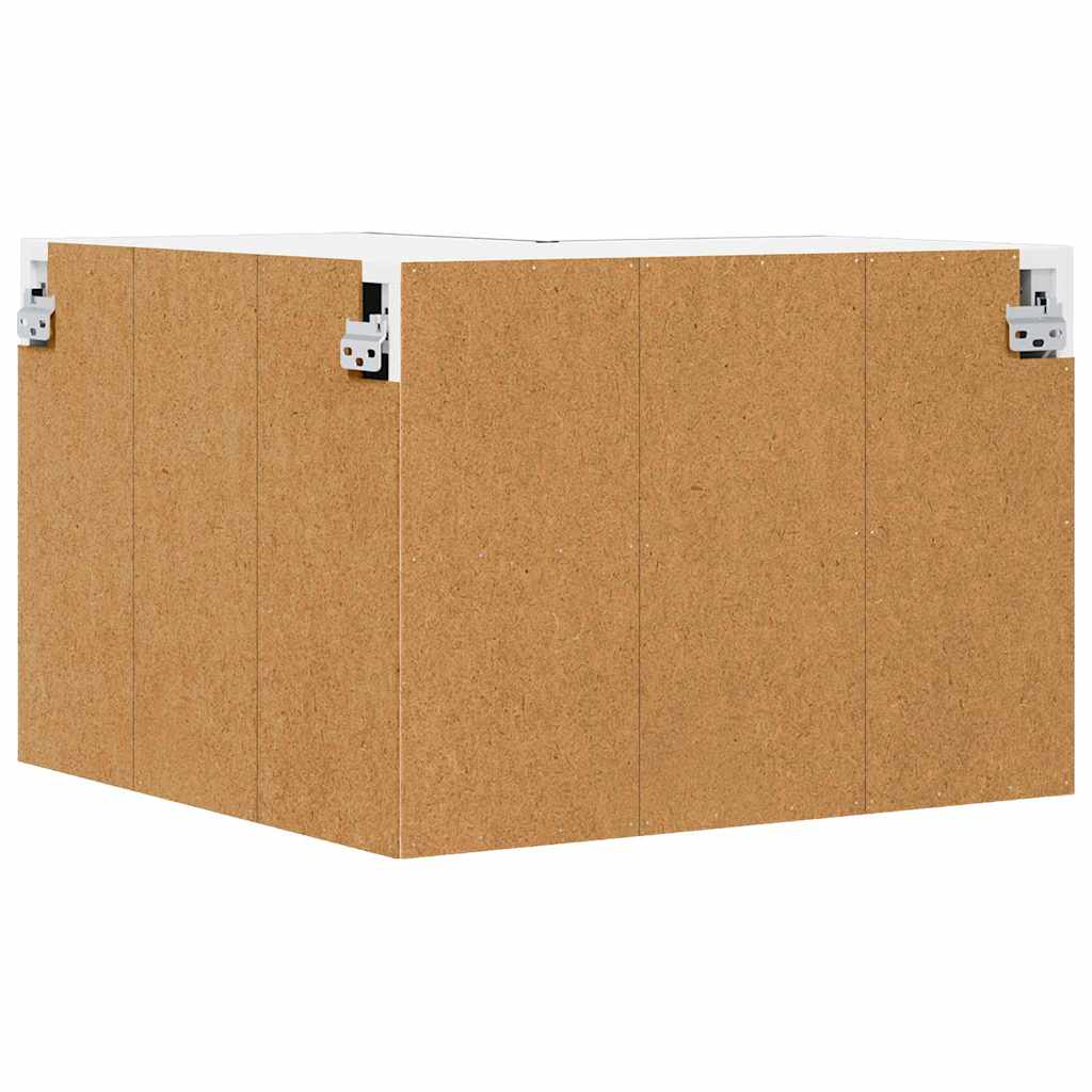 vidaXL Dishwasher Panel Kalmar Black 57 x 57 x 40 cm Engineered Wood
