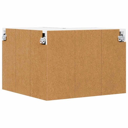 vidaXL Dishwasher Panel Kalmar Black 57 x 57 x 40 cm Engineered Wood