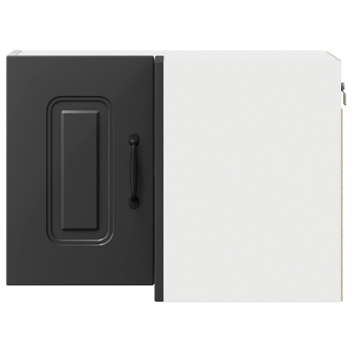 vidaXL Dishwasher Panel Kalmar Black 57 x 57 x 40 cm Engineered Wood
