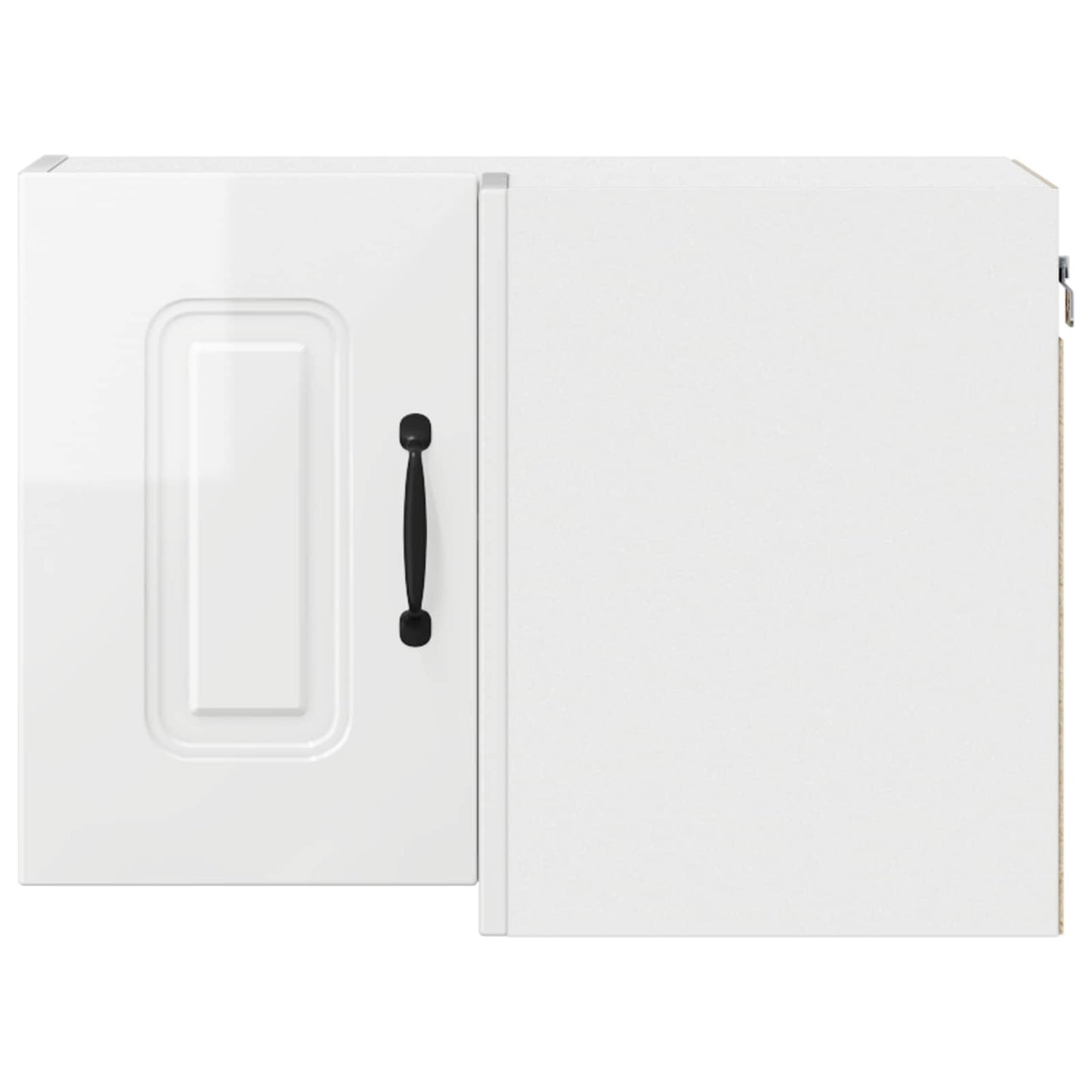 vidaXL Dishwasher Panel Kalmar High Gloss White 57 x 57 x 40 cm