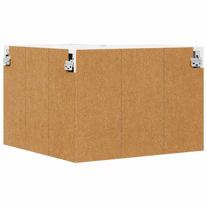 vidaXL Dishwasher Panel Kalmar Smoked Oak 57 x 57 x 40 cm