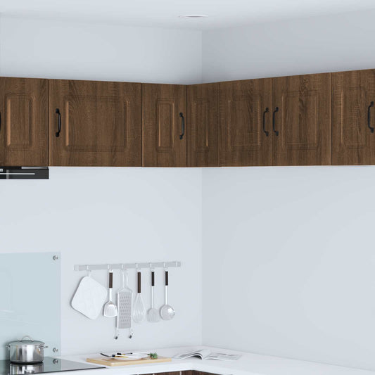 vidaXL Dishwasher Panel Kalmar Brown Oak 57 x 57 x 40 cm