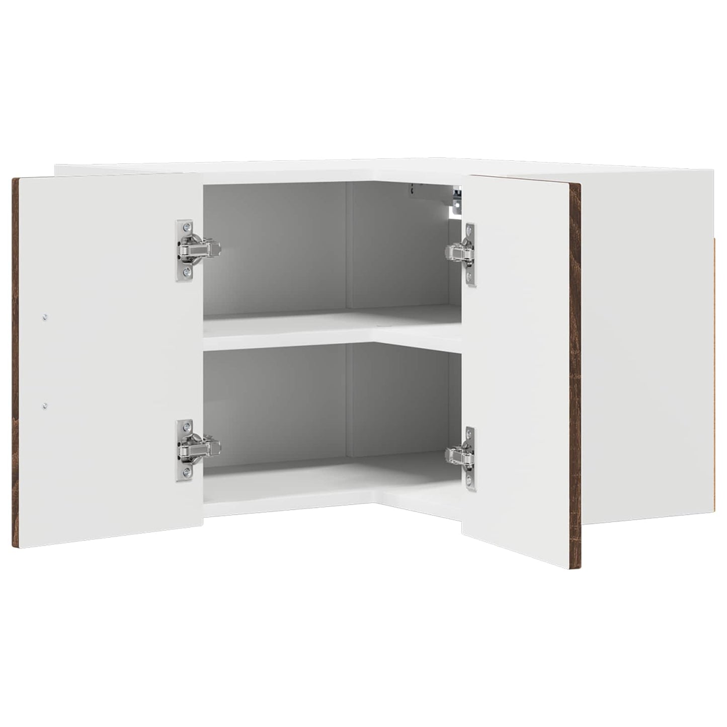 vidaXL Dishwasher Panel Kalmar Brown Oak 57 x 57 x 40 cm