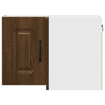 vidaXL Dishwasher Panel Kalmar Brown Oak 57 x 57 x 40 cm