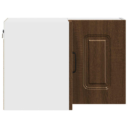 vidaXL Dishwasher Panel Kalmar Brown Oak 57 x 57 x 40 cm
