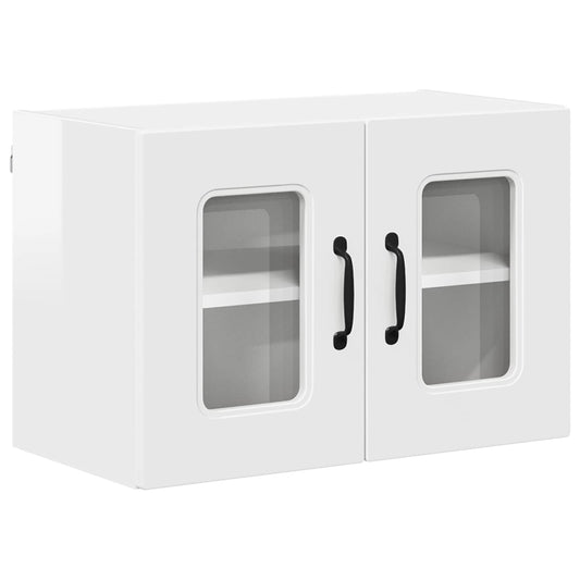 vidaXL Dishwasher Panel Kalmar White 60 x 31 x 40 cm Engineered Wood
