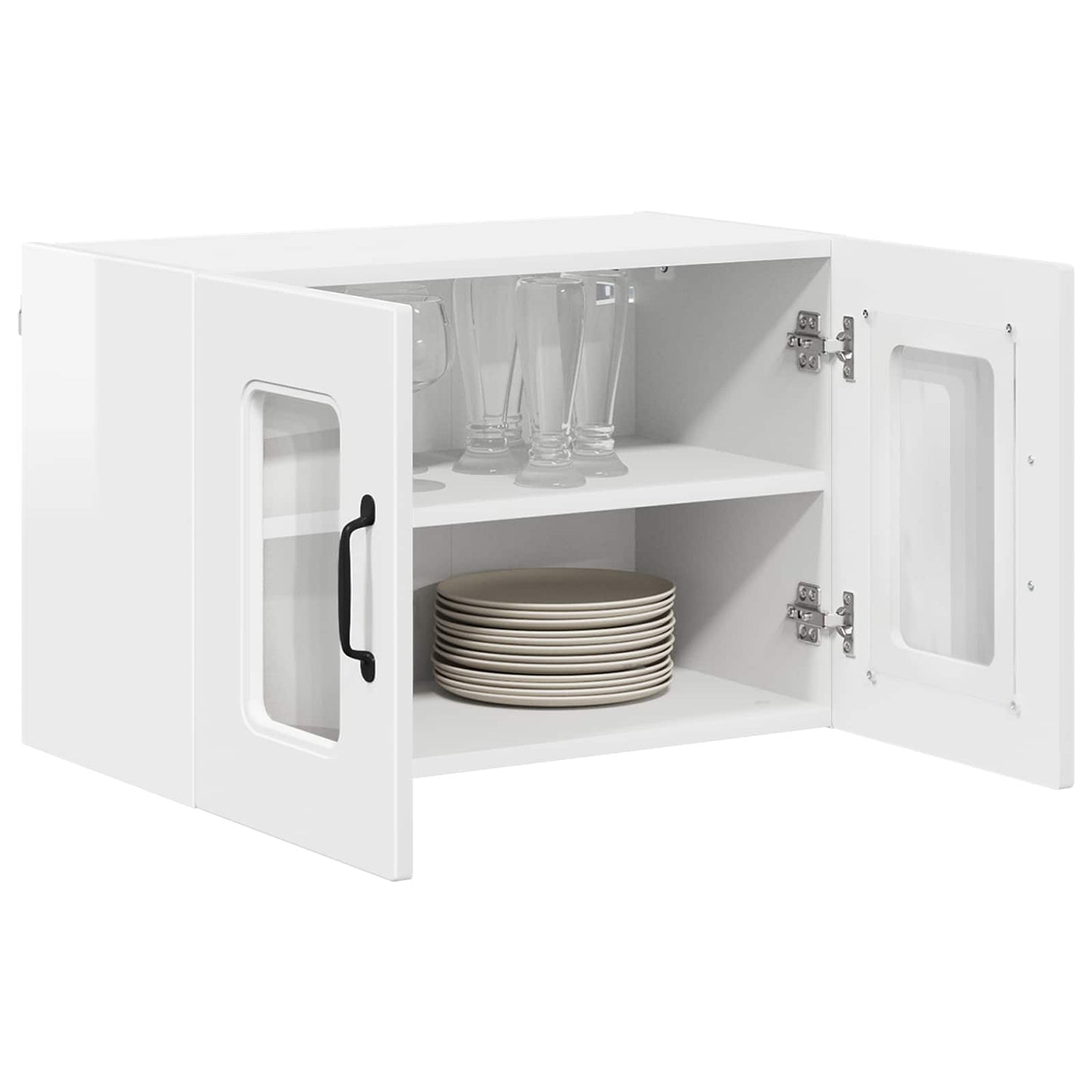 vidaXL Dishwasher Panel Kalmar White 60 x 31 x 40 cm Engineered Wood