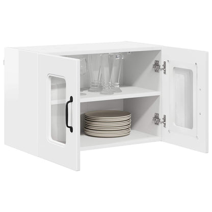 vidaXL Dishwasher Panel Kalmar White 60 x 31 x 40 cm Engineered Wood