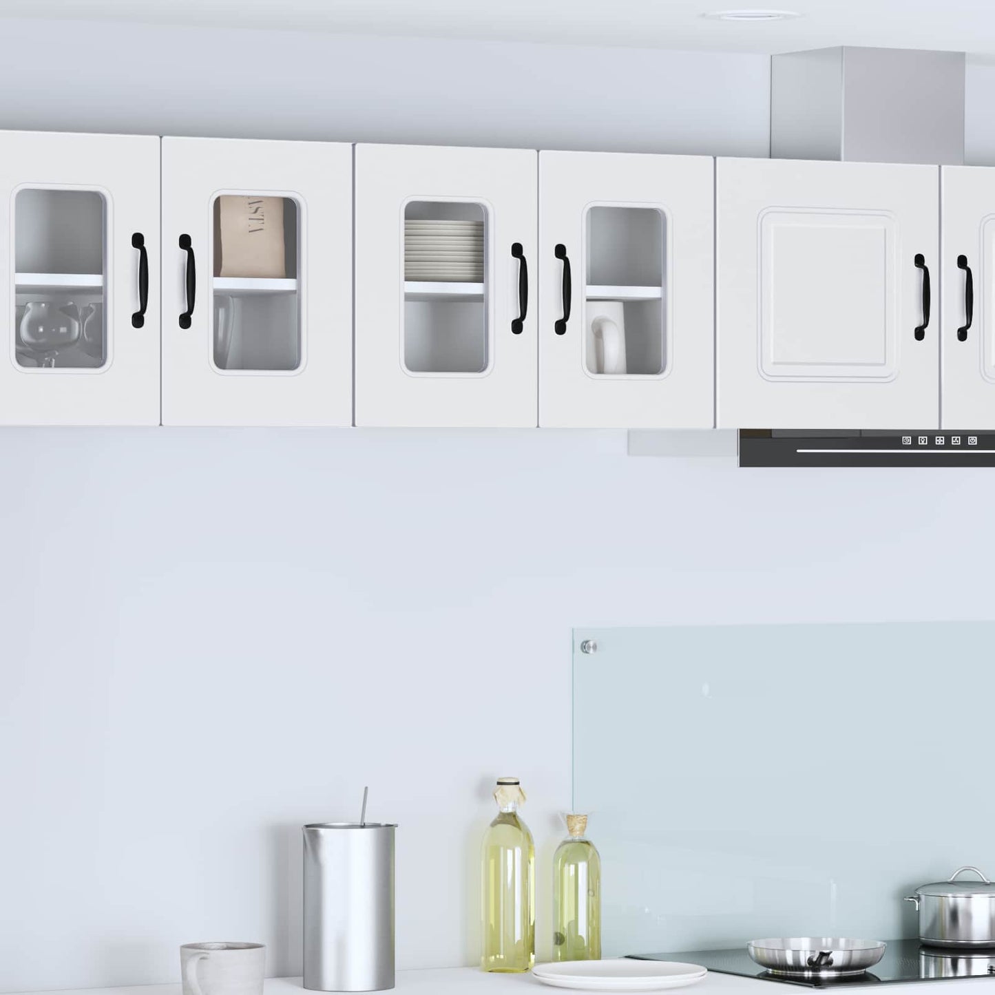 vidaXL Dishwasher Panel Kalmar 2 pcs White 60 x 31 x 40 cm