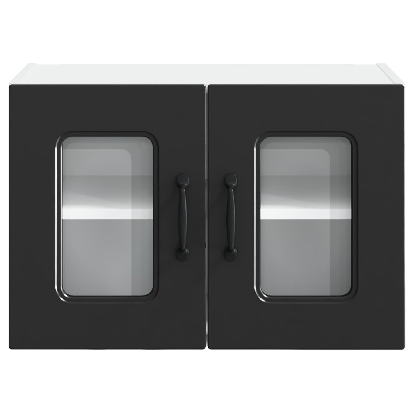vidaXL Dishwasher Panel Kalmar Black 60 x 31 x 40 cm Engineered Wood
