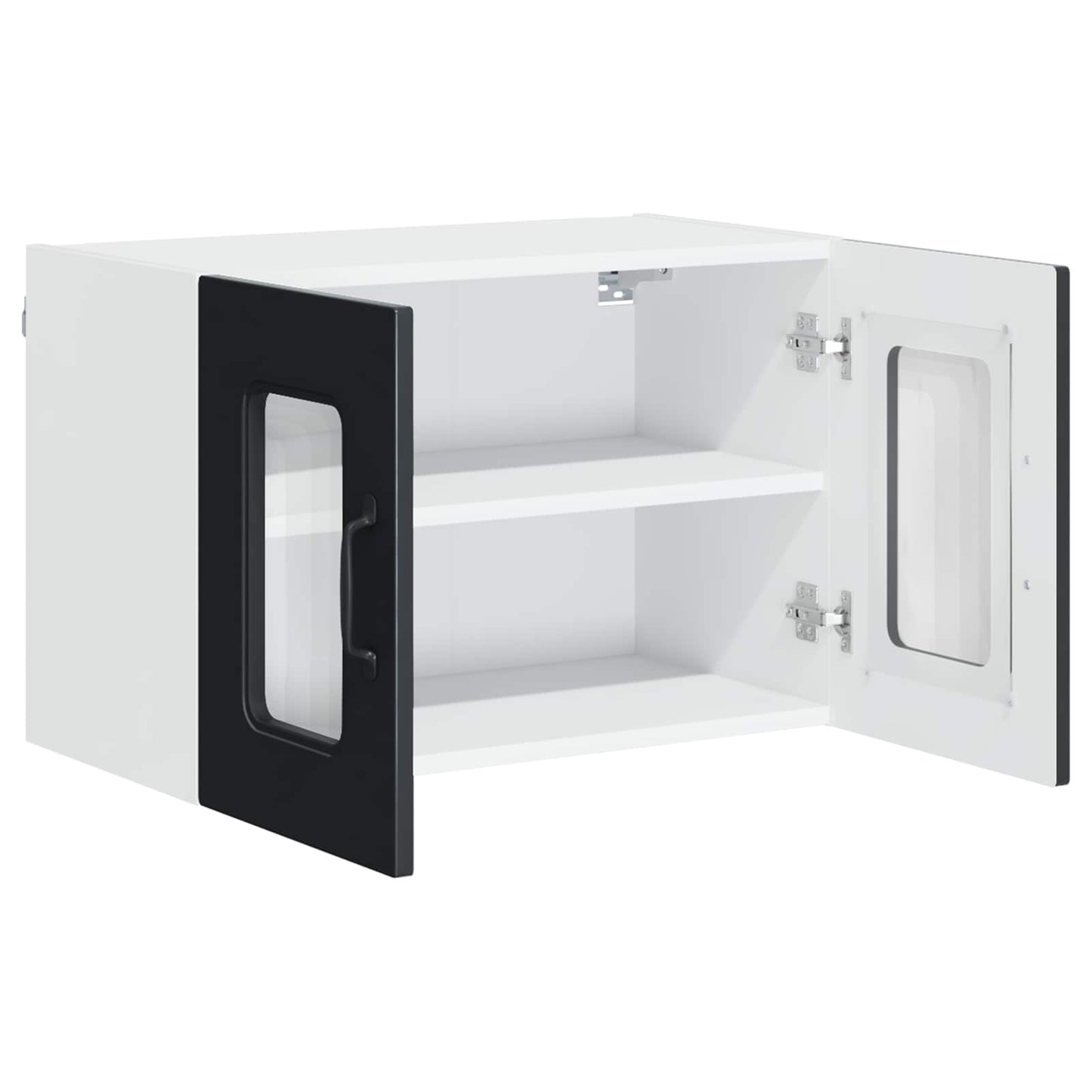 vidaXL Dishwasher Panel Kalmar 2 pcs Black 60 x 31 x 40 cm