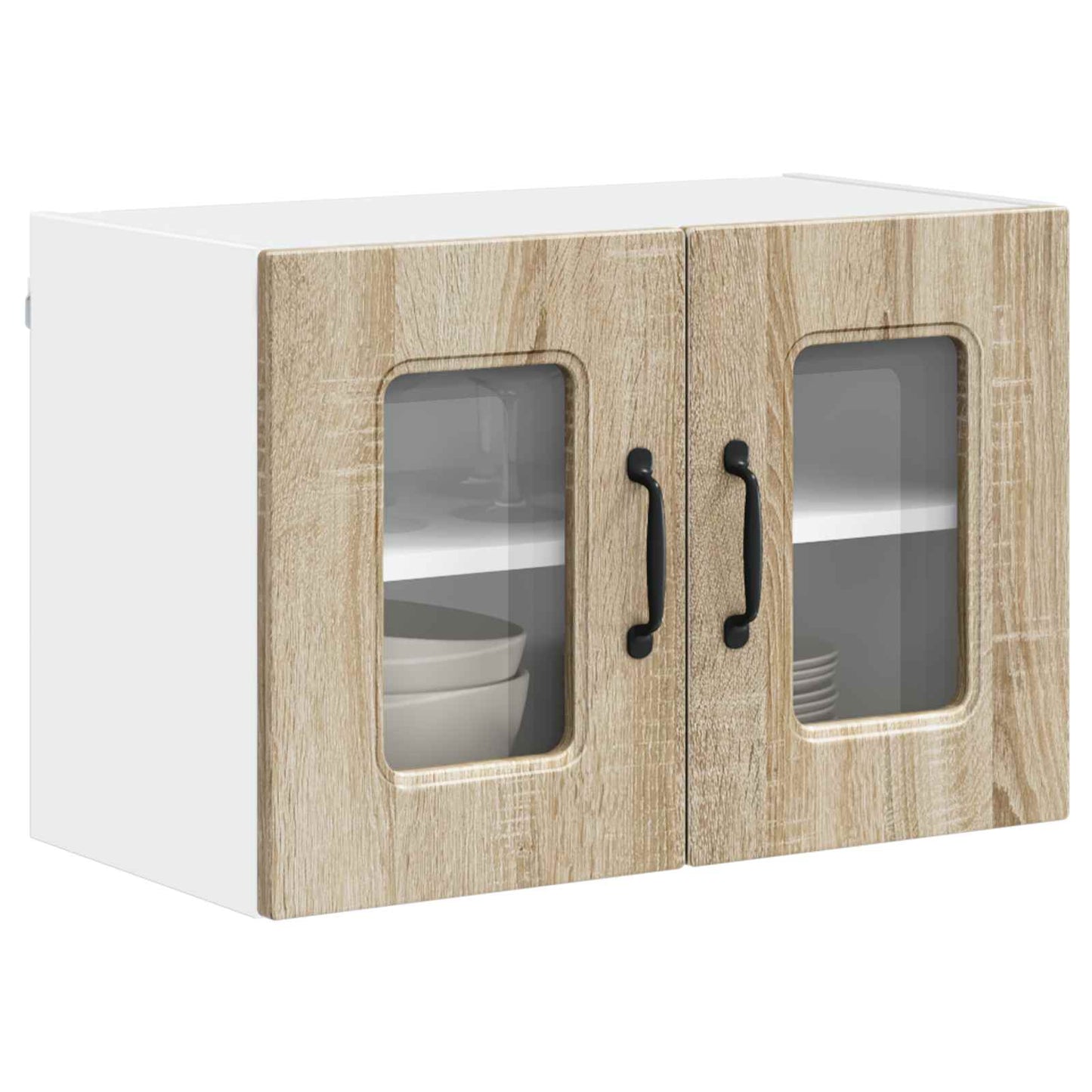 vidaXL Dishwasher Panel Kalmar 2 pcs Sonoma Oak 60 x 31 x 40 cm