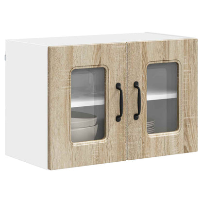 vidaXL Dishwasher Panel Kalmar 2 pcs Sonoma Oak 60 x 31 x 40 cm
