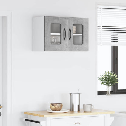 vidaXL Dishwasher Panel Kalmar Concrete Grey 60 x 31 x 40 cm
