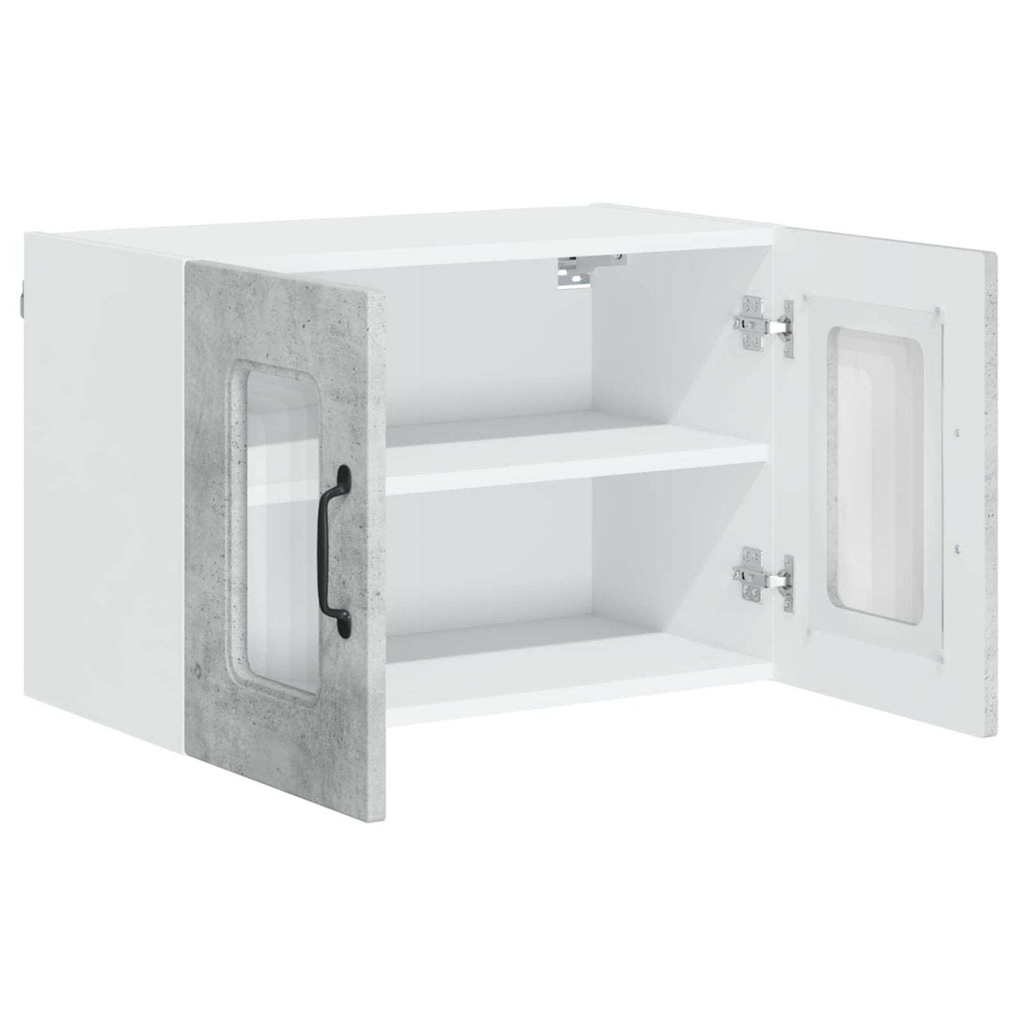 vidaXL Dishwasher Panel Kalmar 2 pcs Concrete Grey 60 x 31 x 40 cm