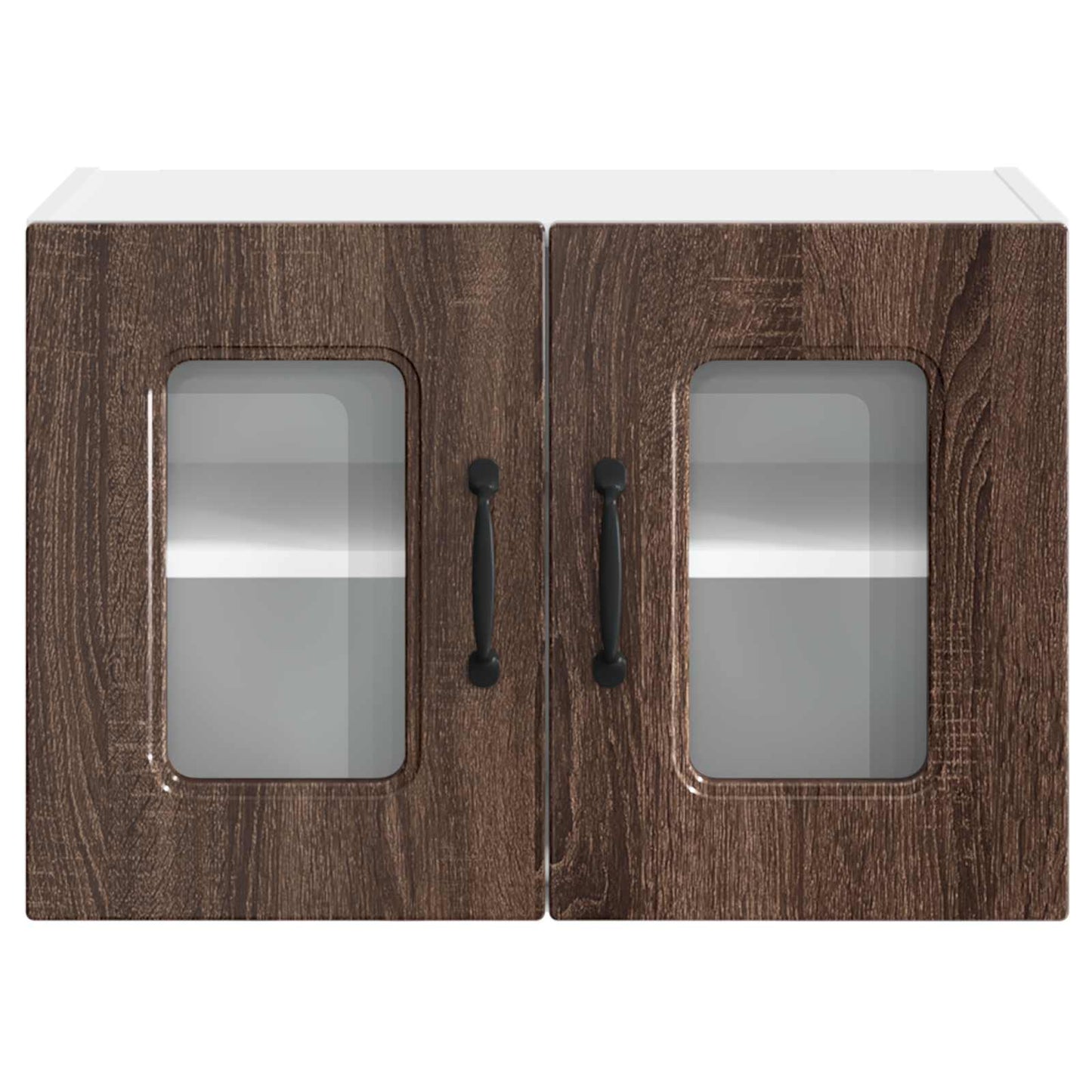 vidaXL Dishwasher Panel Kalmar 2 pcs Brown Oak 60 x 31 x 40 cm