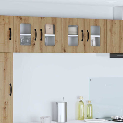 vidaXL Kitchen Wall Cabinet with Shelf Artisan Oak 60 x 31 x 40 cm