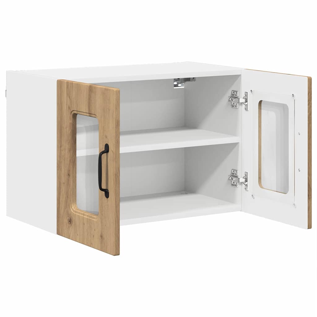 vidaXL Kitchen Wall Cabinet with Shelf Artisan Oak 60 x 31 x 40 cm