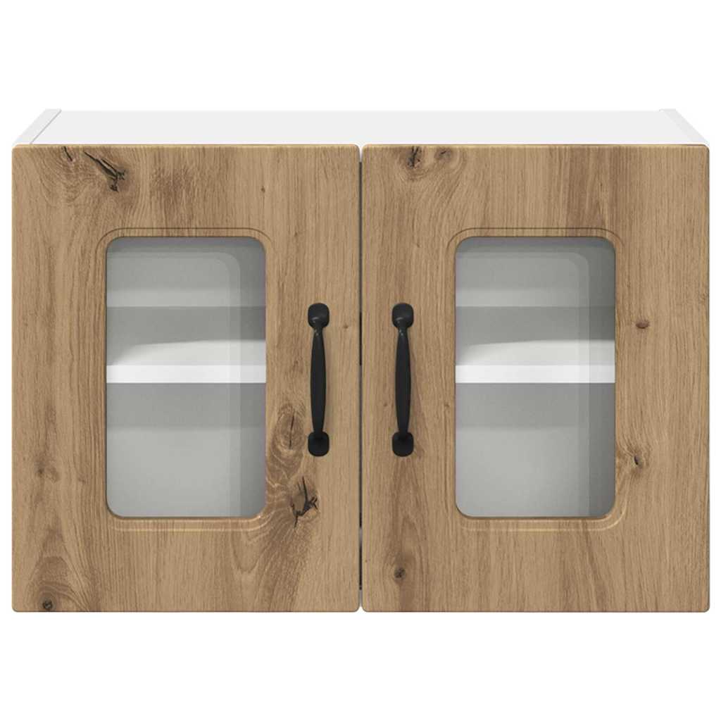 vidaXL Kitchen Wall Cabinet with Shelf Artisan Oak 60 x 31 x 40 cm