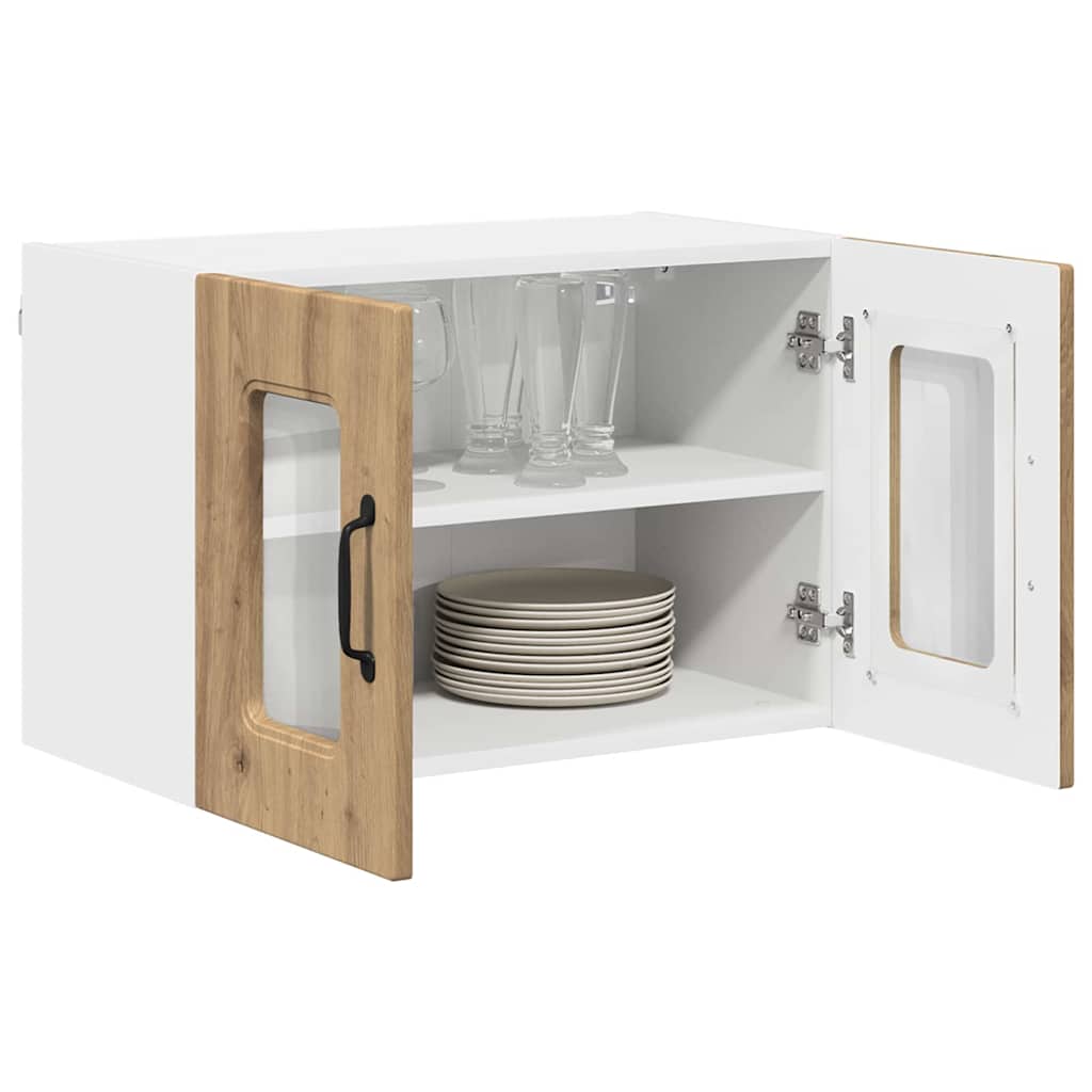 vidaXL Kitchen Wall Cabinet with Shelf Artisan Oak 60 x 31 x 40 cm
