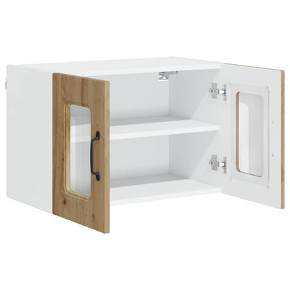 vidaXL Dishwasher Panel Kalmar 2 pcs Artisan Oak Engineered Wood