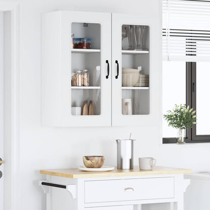 vidaXL Dishwasher Panel Kalmar 2 pcs White 40 x 31 x 80 cm