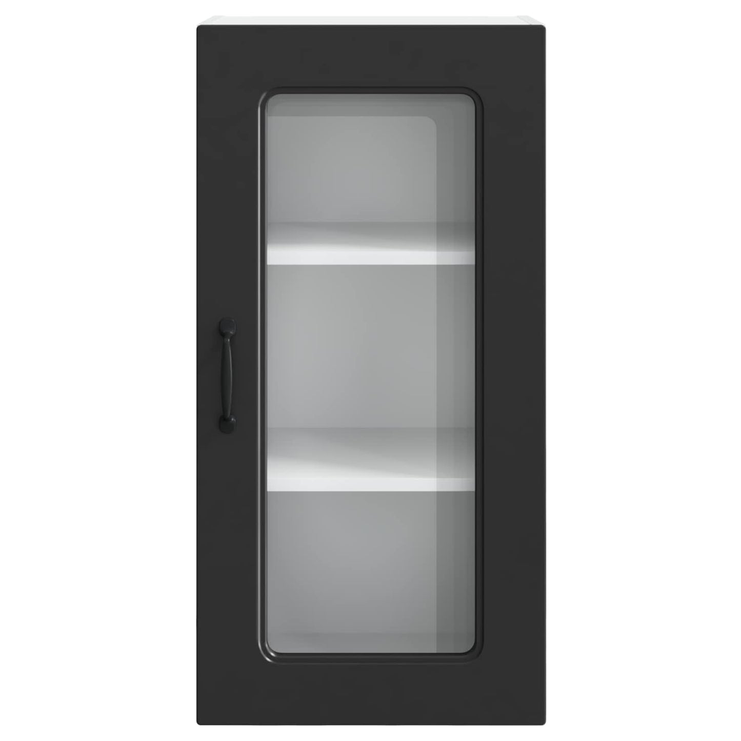 vidaXL Dishwasher Panel Kalmar 2 pcs Black 40 x 31 x 80 cm