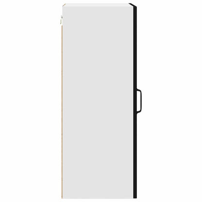vidaXL Dishwasher Panel Kalmar 2 pcs Black 40 x 31 x 80 cm