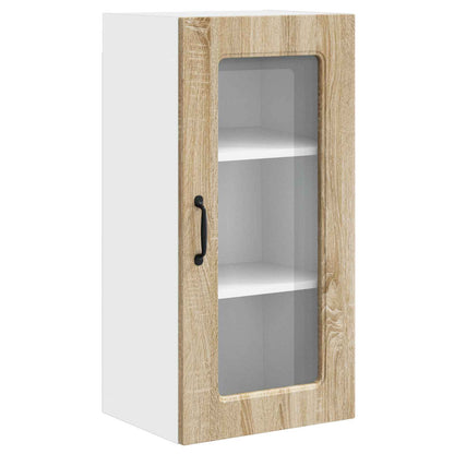 vidaXL Dishwasher Panel Kalmar 2 pcs Sonoma Oak 40 x 31 x 80 cm