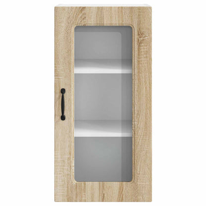 vidaXL Dishwasher Panel Kalmar 2 pcs Sonoma Oak 40 x 31 x 80 cm