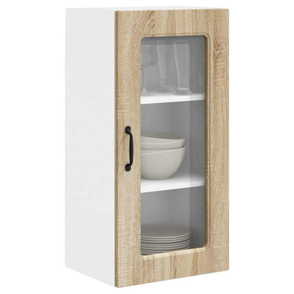 vidaXL Dishwasher Panel Kalmar 2 pcs Sonoma Oak 40 x 31 x 80 cm