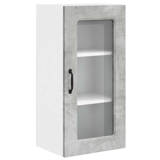 vidaXL Dishwasher Panel Kalmar Concrete Grey 40 x 31 x 80 cm
