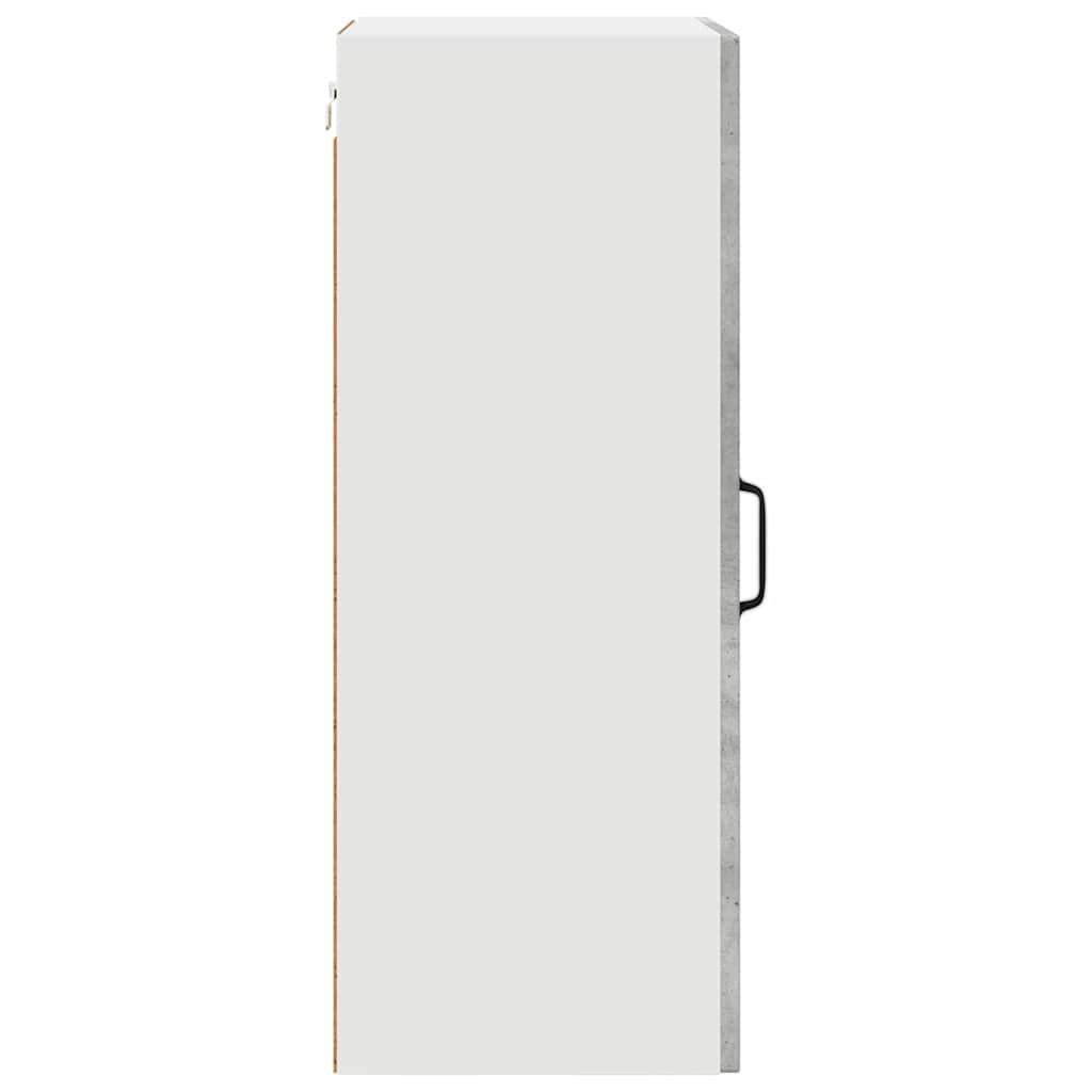 vidaXL Dishwasher Panel Kalmar Concrete Grey 40 x 31 x 80 cm