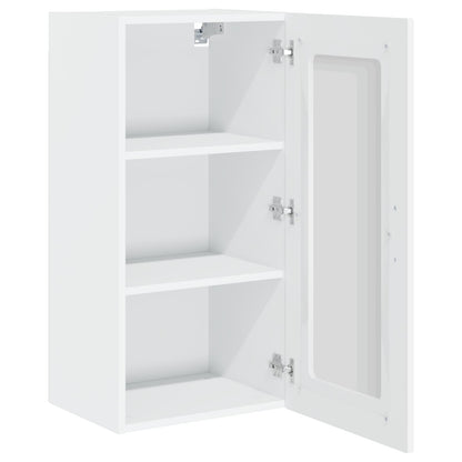 vidaXL Dishwasher Panel Kalmar 2 pcs High Gloss White 40 x 31 x 80 cm