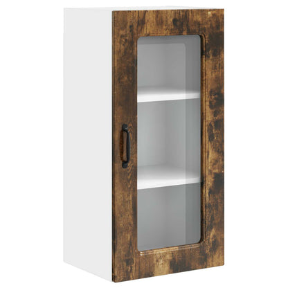 vidaXL Dishwasher Panel Kalmar Smoked Oak 40 x 31 x 80 cm