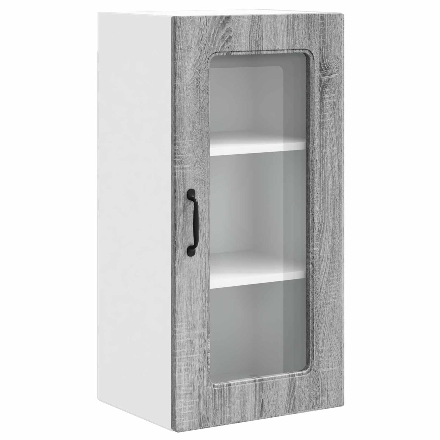 vidaXL Dishwasher Panel Kalmar 2 pcs Grey Sonoma 40 x 31 x 80 cm